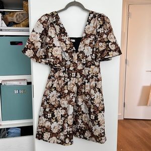 Abercrombie & Fitch Corset Mini Dress